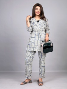 Derniers designs indiens traditionnels modernes Nouvel ensemble de cordons en coton pour les parents pour dames disponibles au prix de gros - Product Image 3