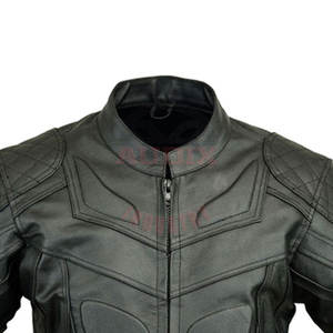 Chaqueta de cuero de moto para hombre de calidad superior 2023 con almohadillas de protección para motocicleta en estilo único - Product Image 5