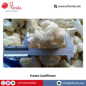 Coliflor congelada deliciosa y nutritiva 100% natural del fabricante líder, buena calidad, compra a granel de verduras - Product Image 2