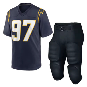 Uniforme de fútbol americano Ropa deportiva Uniforme de fútbol americano de secado rápido Uniforme transpirable de la mejor calidad Personalizado - Product Image 1