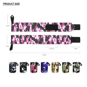 GAF Sangles d'haltérophilie pour l'entraînement physique Bandes de poignet rembourrées pour hommes et femmes - Product Image 2