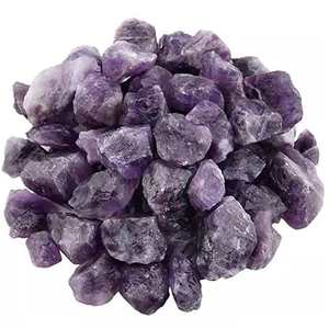 ชิ้นหินกึ่งมีค่าอเมทิสต์ธรรมชาติอัญมณีหยาบสำหรับงานฝีมือ - Product Image 1