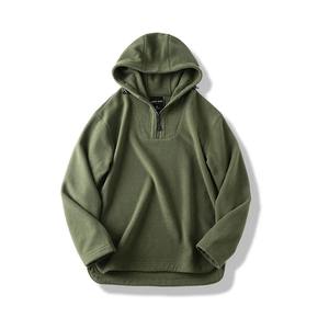 Sweats à capuche légers en coton brodé pour hommes Vente en gros de vêtements d'hiver de qualité avec impression numérique - Product Image 5