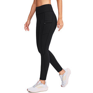 Pantalon femme taille haute Gym Fitness pantalon respirant vêtements de sport Scrunch bout à bout cationique sans couture taille élastique solide Yoga Spandex - Product Image 3