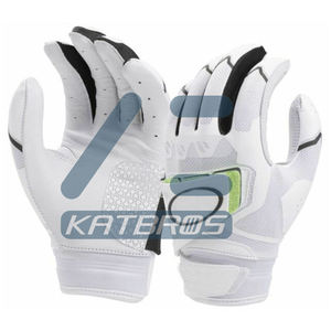 Gants de frappe de baseball personnalisés en gros avec logo, fabriqués en cuir de cabretta pour une adhérence légère pour les joueurs - Product Image 2