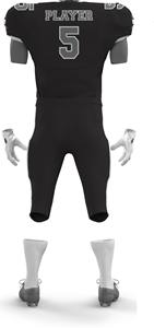 Prix usine Sublimation 12 Panneau Maillot de match de football américain Maillots personnalisés Uniforme de football américain Uniformes de match d'équipe - Product Image 3