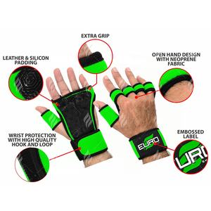 Gants de sport en néoprène à demi-doigts respirants, nouvelle arrivée en gros, conçus pour la musculation, l'entraînement de force, avec support de poignet rembourré - Product Image 6