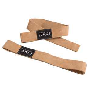 Factory Sale Adjustable Customized Leather Lightweight High Stretch Straps <b>Belt</b> Strength Training Wrist Weight Lifting Gym Use - Product Image 5