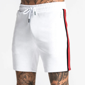 Survêtement personnalisé pour homme, printemps, respirant, séchage rapide, 100% polyester, léger, taille élastique, cordon de serrage, motif uni décontracté - Product Image 1