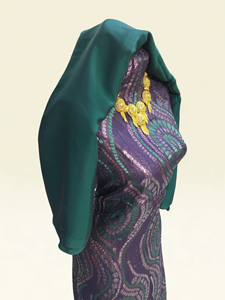 Luxury Fransawi Dirac - Premium Beaded Somalian Traditional Gown for <b>Wedding</b> and Special Occasion Wear - Product Image 2