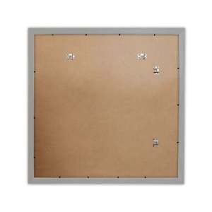 Minimalist Silver Wood Decor <b>Poster</b> Frame 70 X 70cm Patterned with Plant Design - Product Image 2