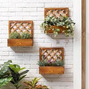 Nouveau vase à fleurs en bois fait main au design moderne, écologique, pour table, personnalisé, Noël, luxe, espace décontracté, zen - Product Image 4