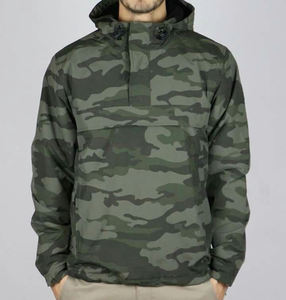 Veste à capuche pour homme, imperméable, légère et isolée, coupe-vent polaire, veste tactique multi-poches - Product Image 2