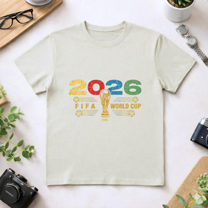 T-Shirt Unisex 210GSM 100% Cotone, Maglietta Casual Oversize con Logo Personalizzato Stampato sul Davanti - Product Image 1