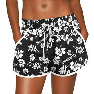 Shorts de fitness taille haute sans couture pour femmes avec logo personnalisé vêtements en gros shorts de sport d'entraînement en tissu imprimé nouvel arrivage - Product Image 1