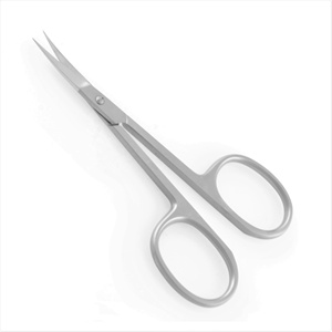 Kounain กรรไกรสเตนเลสสตีลสำหรับตัดขน, กรรไกรตัดผมทำมือขนาด9.5ซม. - Product Image 5