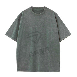 เสื้อยืดผู้ชายแขนสั้นคุณภาพสูงสำหรับผู้ชายเสื้อยืดสีพื้นระบายอากาศขนาดใหญ่ทำจากชุดลำลอง - Product Image 4