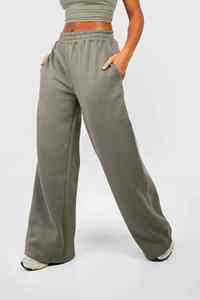 Pantalones Deportivos Casuales de Invierno para Mujer, de Poliéster/Algodón, con Cintura Elástica, Cordón, Logotipo Personalizado, al por Mayor, Cómodos y Rectos - Product Image 5