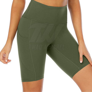Pantalones cortos de compresión de secado rápido con ajuste de apoyo para el entrenamiento diario Pantalones cortos de compresión ajustados - Product Image 5