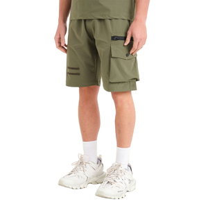 Conjunto de Dos Piezas para Hombre al por Mayor OEM, Conjunto Personalizado de Camiseta y Pantalones Cortos con Bloques de Color, Ideal para el Verano y el Ejercicio - Product Image 4