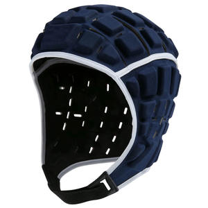 Casco de Rugby transpirable ajustable personalizado protector de cabeza de Hockey suave casco de fútbol de protección para adultos Unisex - Product Image 4