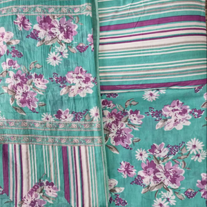 Tela de algodón serigrafiada con plantas florales a medida brocado bordado ligero con estilo tejido - Product Image 1