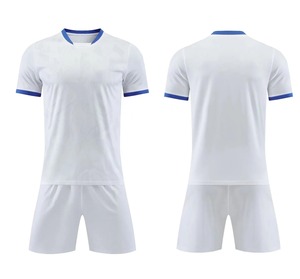 Camisetas de fútbol para niños, conjuntos de ropa de fútbol para hombres y niños, uniformes de fútbol de manga corta para niños, chándal de entrenamiento para niños y adultos, Jersey - Product Image 3