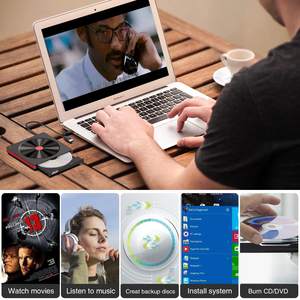 <span class=keywords><strong>Lecteur</strong></span> de DVD externe <span class=keywords><strong>portable</strong></span> USB 3.0, <span class=keywords><strong>graveur</strong></span> de <span class=keywords><strong>CD</strong></span> DVD RW <span class=keywords><strong>portable</strong></span> compatible avec les ordinateurs portables et de bureau, <span class=keywords><strong>lecteur</strong></span> de DVD externe - Product Image 5