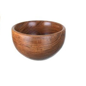 Cuenco de madera para servir Vintage, uso para ensaladas y servir alimentos, cuenco de madera personalizado hecho a mano en Nuevo para cuenco de utensilios de cocina - Product Image 4