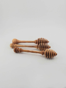 Cuillère à miel en bois d'acacia classique, design de poignée unique pour une utilisation sur table, bons prix de vente, capacité de 10 ml - Product Image 2