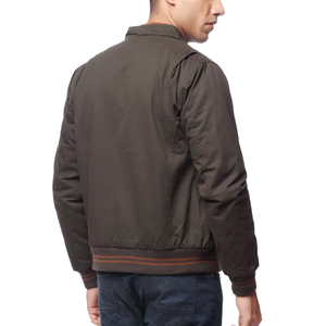 เสื้อแจ็คเก็ตบอมเบอร์ผ้าฝ้ายโพลีเอสเตอร์แท้สำหรับผู้ชาย  คอตั้ง  กันน้ำ ระบายอากาศได้ดี ใช้ได้ในฤดูหนาว  สีตามสั่ง - Product Image 3