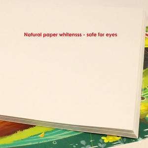 Bloc-notes de dessin Hong Ha A3, papier à dessin vierge pour impression numérique, promotion artistique, 100 g/m², 4944 feuilles, couverture en papier, bloc-notes de composition - Product Image 2