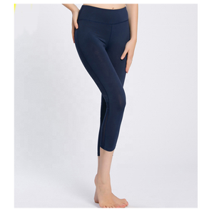 Leggings de Cintura Alta para Mujer, Transpirables, con Encaje, 80% Spandex, 20% Poliéster, Hechos en Pakistán, Sin Costuras - Product Image 3