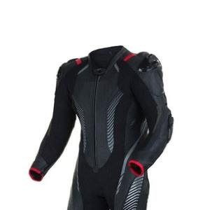 Combinaison de course en cuir respirante personnalisée pour moto, haut de gamme, coupe-vent, imperméable, vêtements de course automobile, taille plus, imprimé - Product Image 4