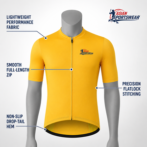 เสื้อจักรยานผู้ชายแบบสั่งทำพิเศษ แขนสั้น คุณภาพสูง แห้งเร็ว 100% โพลีเอสเตอร์ ยืดหยุ่นได้ดี เหมาะสำหรับปั่นจักรยานกลางแจ้ง - Product Image 3