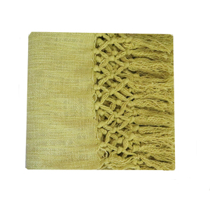 Couverture en coton 100% certifiée GOTS, personnalisable, en gros, couverture en coton doux, couverture décorative pour canapé, couverture en coton indien. - Product Image 6