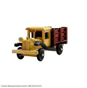Camion en bois pour la décoration à la maison et la décoration de bureau - Product Image 3