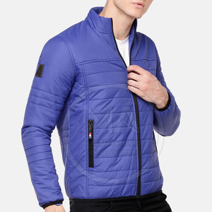 Chaqueta acolchada con cuello levantado personalizada de alta calidad, venta al por mayor, chaqueta de burbujas impermeable ligera para exteriores - Product Image 4