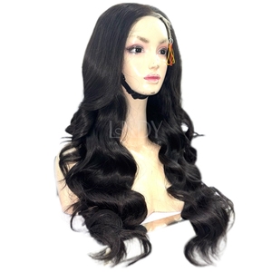 Peluca de Cabello Humano Vietnamita 100% Natural de Alta Calidad, Pelucas con Frente de Encaje, Cabello Ondulado - Product Image 4