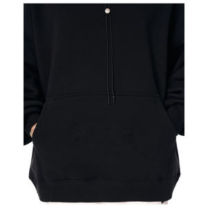 Nouveaux sweats à capuche en éponge française vierge personnalisés de haute qualité et logo personnalisé Streetwear sweats à capuche surdimensionnés à épaules tombantes pour hommes - Product Image 6