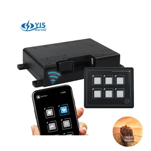 Hot selling products rv control panel 12v switch panel usb c ideal for Manage solar panel usage