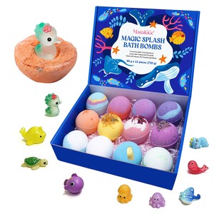 Set di 12 Bombe da Bagno Effervescenti OEM Magic Splash per Bambini, Esperienza Divertente nel Bagno - Product Image 1
