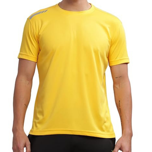 T-shirts de gym unisexe Slim Fit pour hommes et femmes 100% coton avec polyester léger grande taille T-shirts à manches courtes - Product Image 6