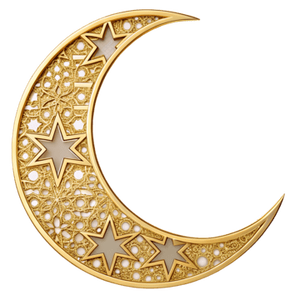 Decoración de Luna de Latón Duradero para Mesa, Decoración del Hogar de Alta Calidad con Acabado Pulido, Fácil Instalación - Product Image 3