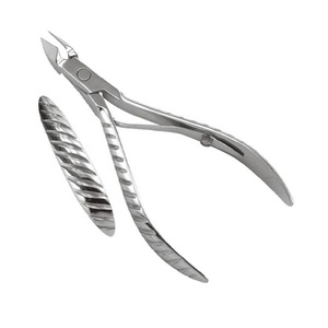 Box joint Cuticle Nippers Japanese Stainless Steel Double Spring Box Joint cuticle Nipper/ Podiatry Tool <b>BY</b> ZACHARY INDUSTRIES - Product Image 5