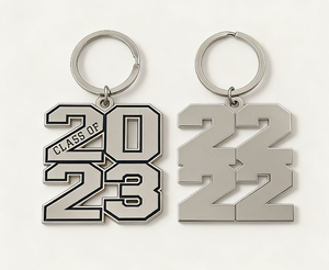 <b>Custom</b> Class of Graduation Year Metal Keychain, Graduation Commemorative <b>Key</b> <b>Ring</b>, Personalized Student Souvenir Gift - Product Image 6