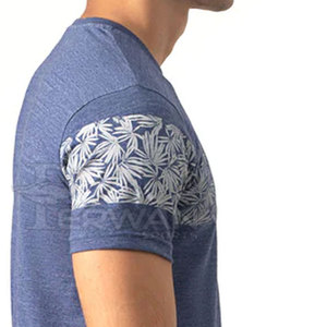 Créez votre propre logo T-shirt pour homme Col rond Style streetwear Haute qualité 100% coton Anti-plis Couleurs personnalisées - Product Image 4