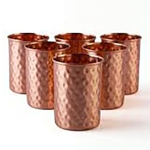 แก้วนมสแตนเลสทำมือคลาสสิกพร้อมการตกแต่งด้วยค้อนออกแบบสำหรับใช้ในบ้านและในงานแต่งงาน - Product Image 6