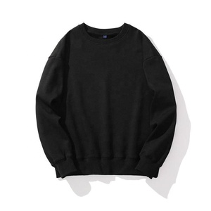 Sweat-shirt unisexe personnalisé en molleton tricoté, col rond, manches classiques, 100 % coton, teint uni, écologique, idéal pour l'hiver - Product Image 2
