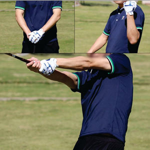 100% gants de golf unisexes en cuir véritable toutes saisons couverture en cuir avec poignée ferme sport main gauche et droite - Product Image 3